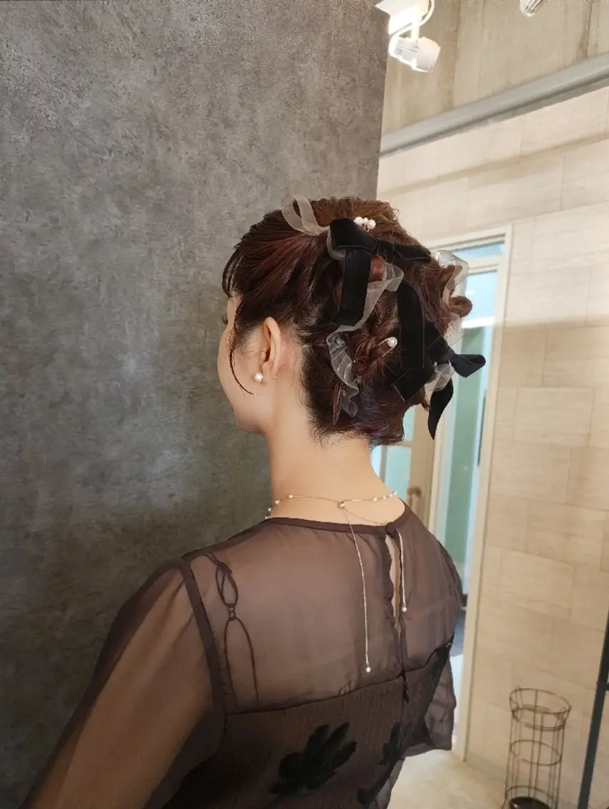 ショート ボブ ヘアセット ANDIAMO栄／ chisatoのヘアスタイル