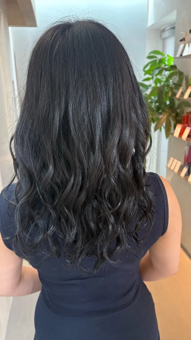 ロング カット ヘアカラー トリートメント ヘッドスパ 茉 菜のヘアスタイル