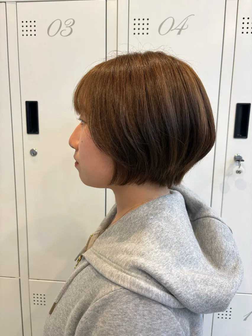 【🌱赤みが気になる方オススメオリーブカラー🌱】フルカラー+うる艶トリートメントの写真