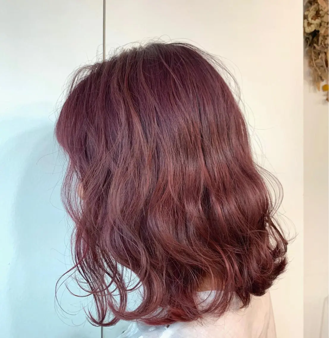 ミディアム カット ヘアカラー トリートメント 一ノ瀬 暁のヘアスタイル