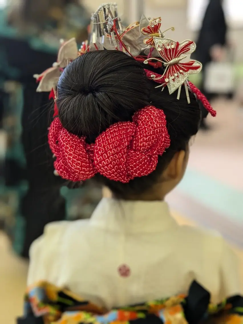 キッズ ヘアセット scamp ★のヘアスタイル