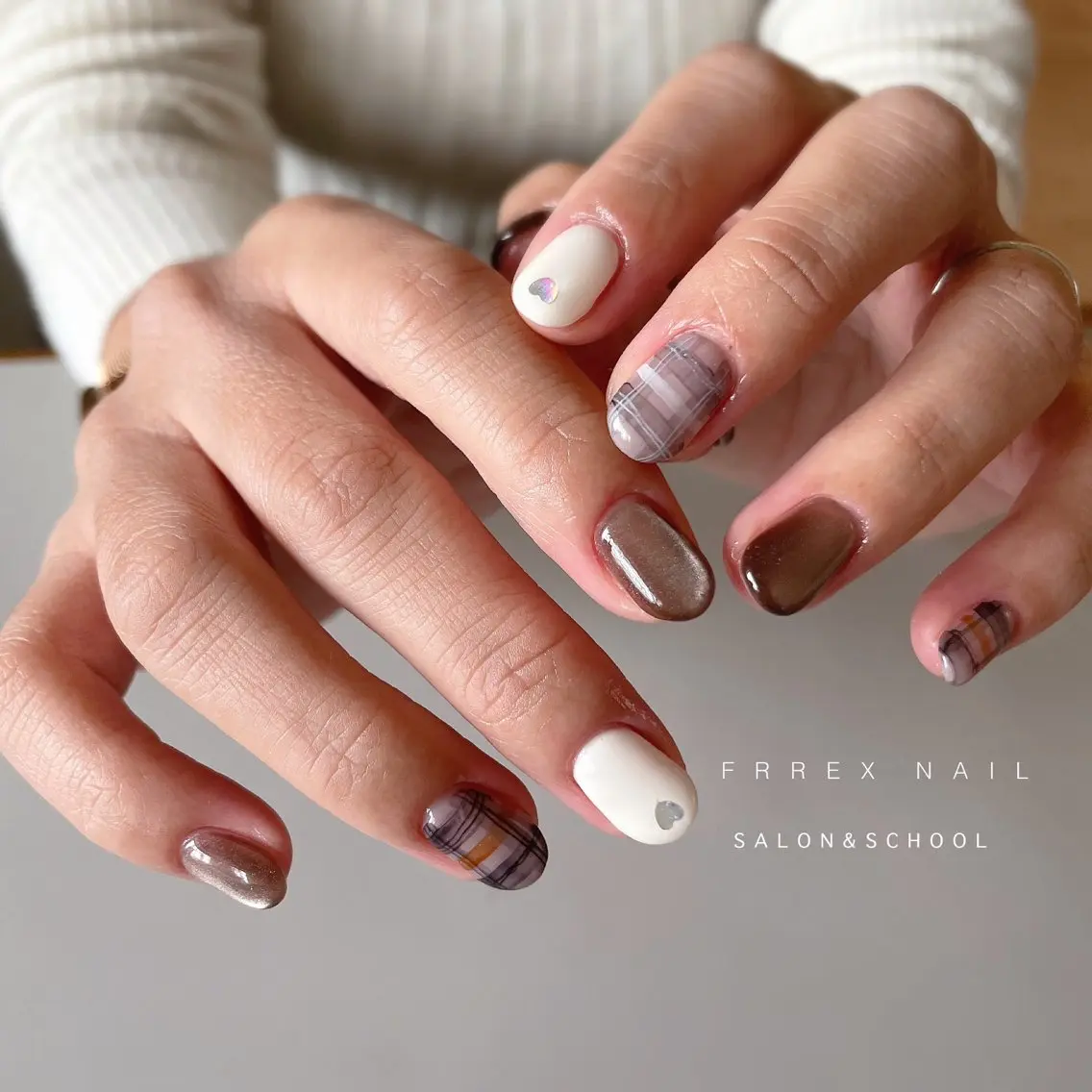 ネイル ハンドネイル フットネイル freex nail /ニュアンス/個性派のネイルデザイン