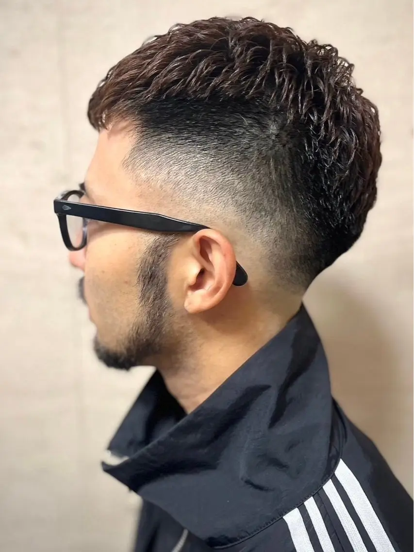 カット＋アイロンパーマの写真