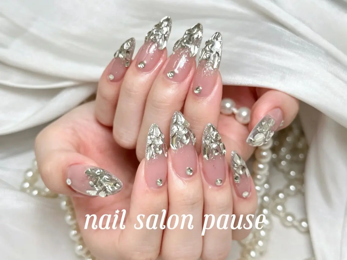 ネイル ハンドネイル ハンドケア nail salon pause✨のネイルデザイン