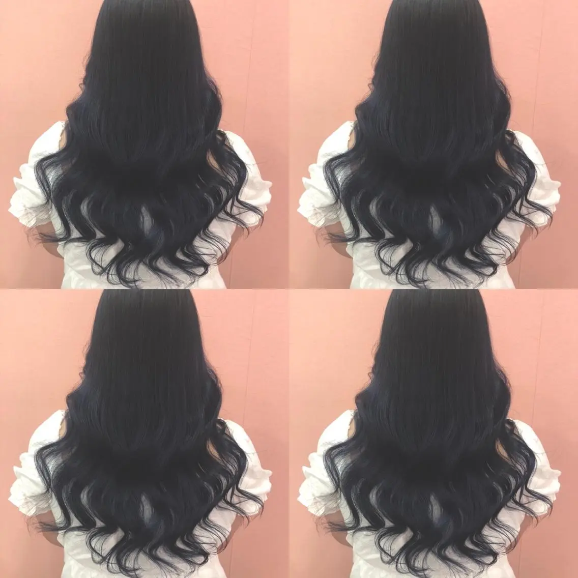 ロング カラー ネイビーカラー 🌷MAYU 🌷のヘアスタイル