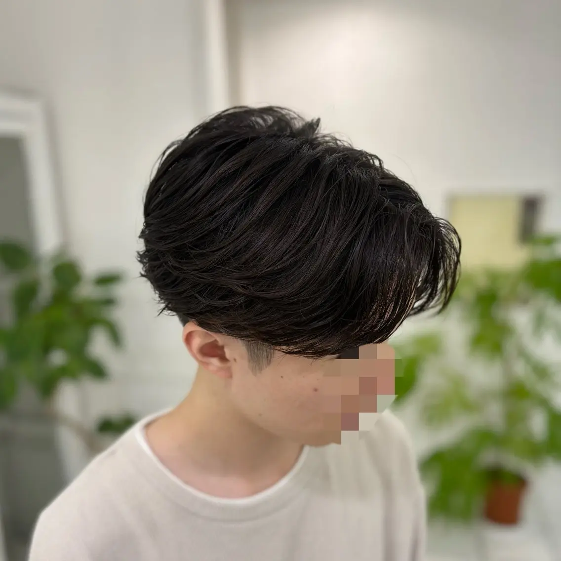 パーマ メンズ ニュアンスパーマ カット パーマ 阿部 渓太のヘアスタイル