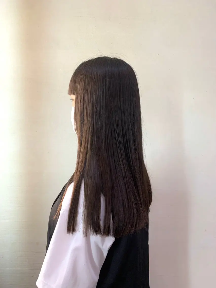ロング 宮原 遥のヘアスタイル