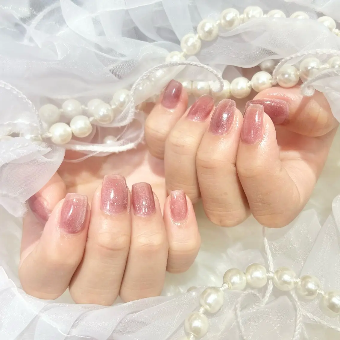ネイル マグネットネイル ハンドネイル WISTERIA ayumiのネイルデザイン