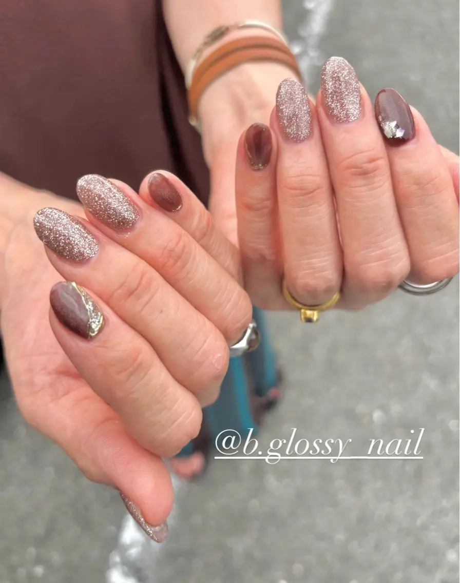 ネイル フットネイル ビューティーサロン B.glossyのネイルデザイン