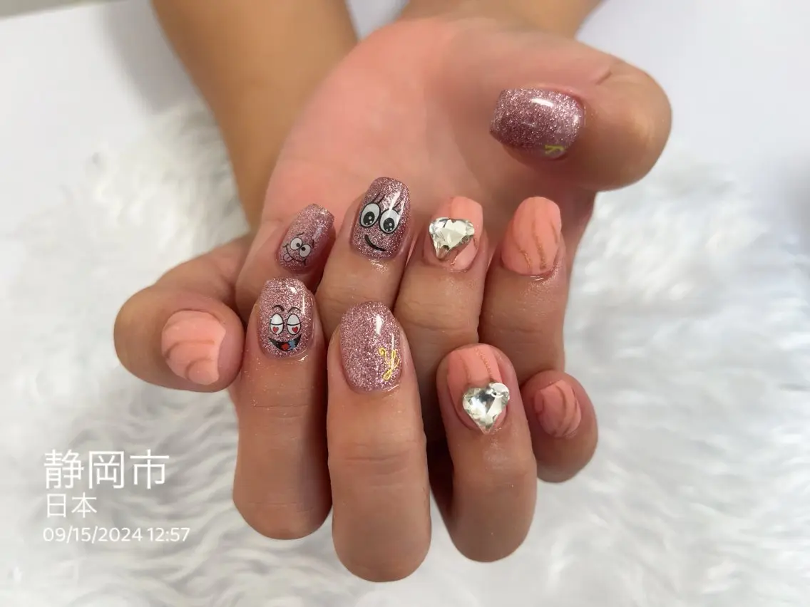 ネイル フットネイル 松永 いぶきのネイルデザイン