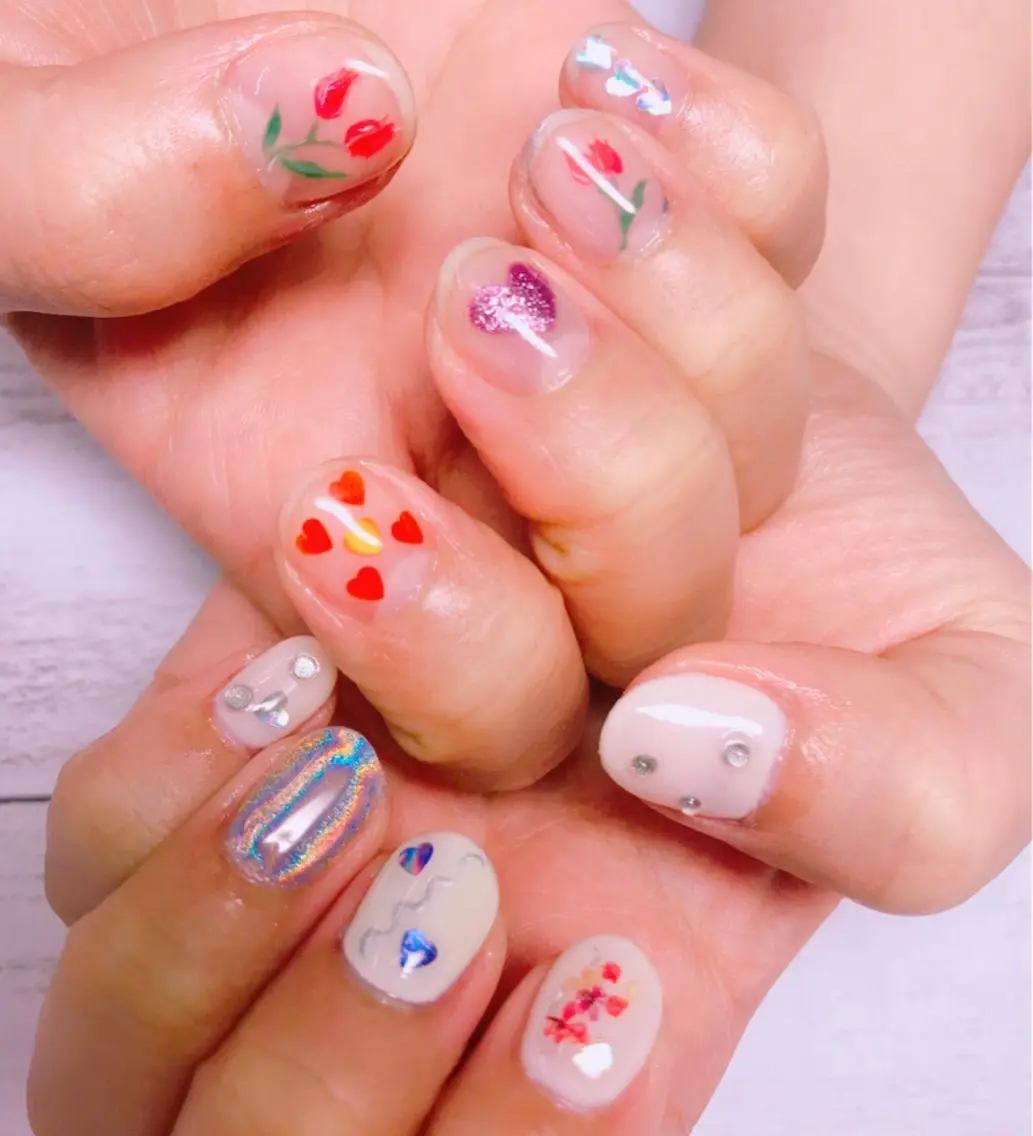 ネイル ハンドネイル yu kaのネイルデザイン