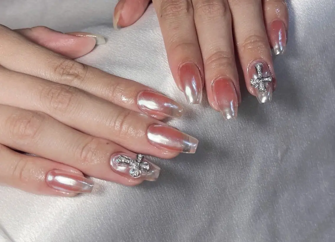ネイル フットネイル ジェルネイル マグネットネイル ミラーネイル ワンカラーネイル Sunset Nail 柏のネイルデザイン