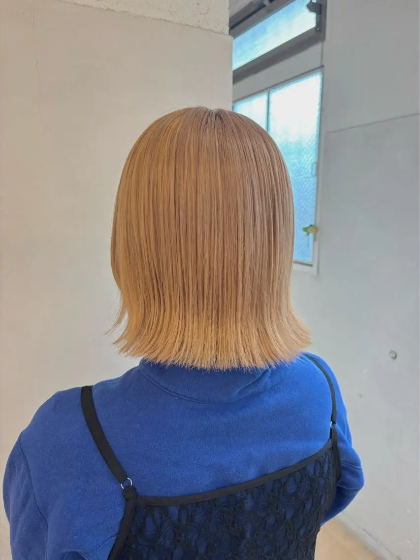 セミロング かとう なこ🐾のヘアスタイル
