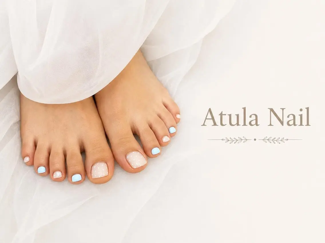 ネイル フットネイル ATULA nailのネイルデザイン