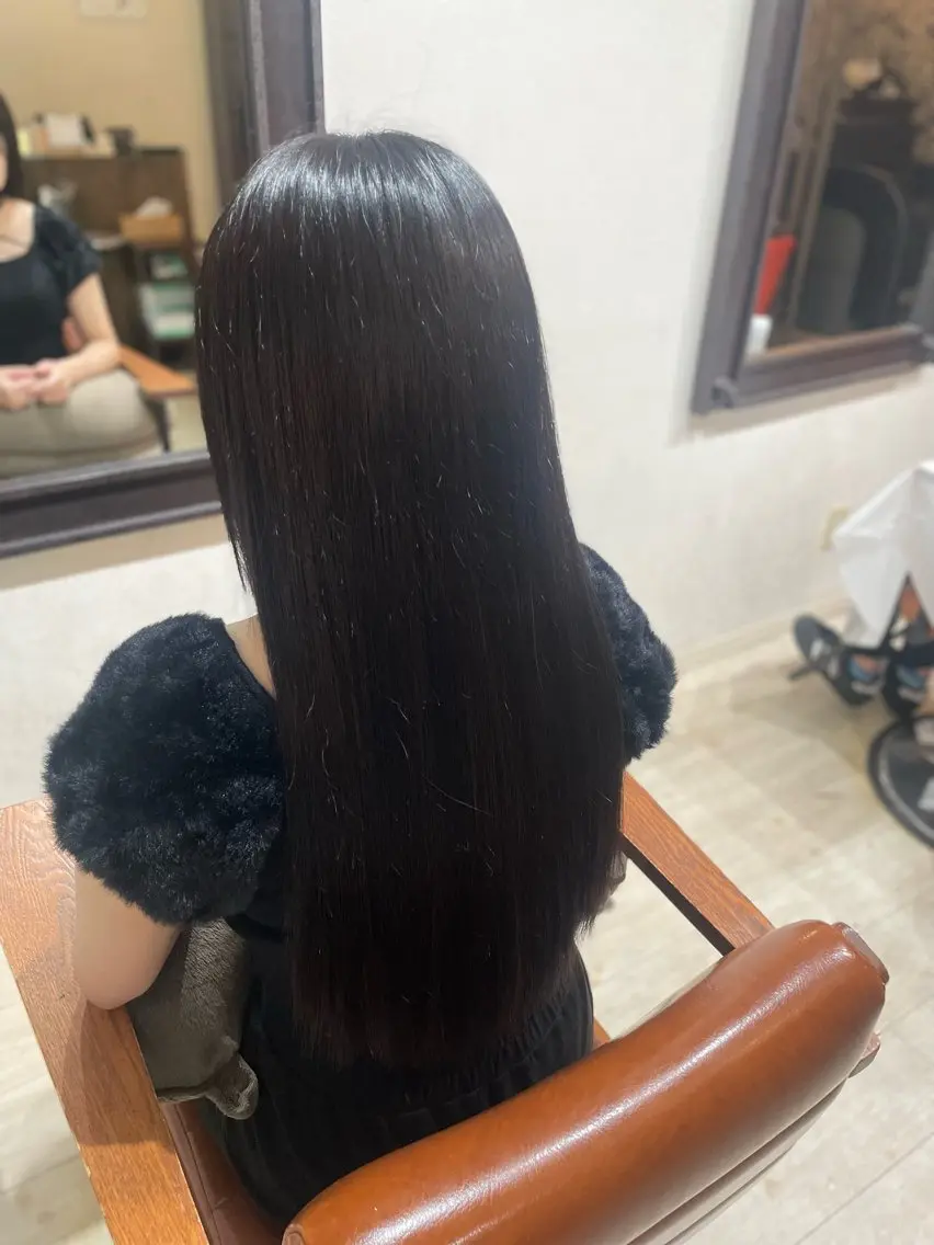 ミディアム エクステ orque deux .kannaのヘアスタイル