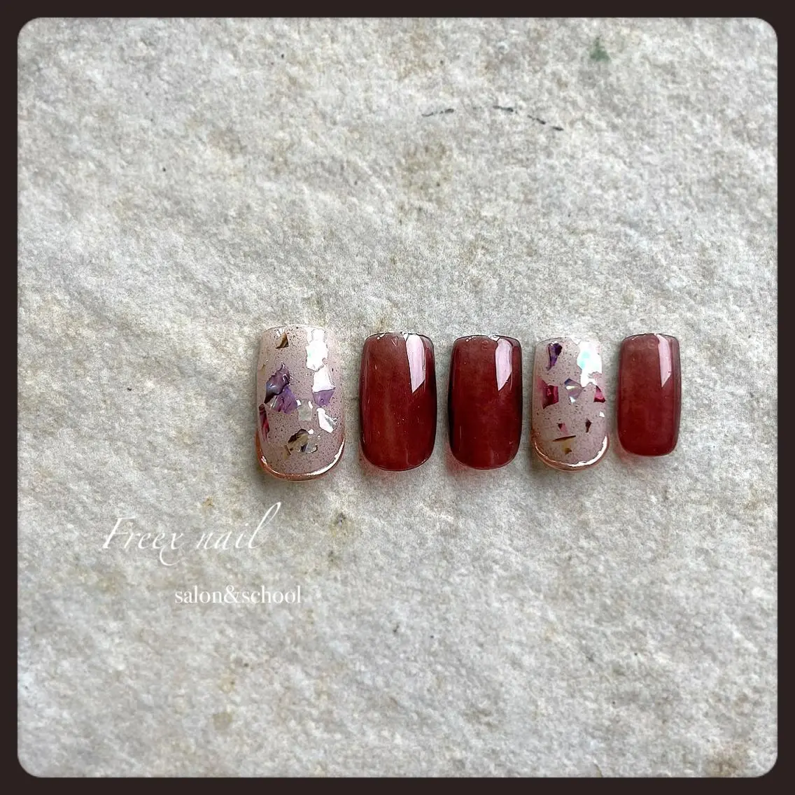 ネイル ハンドネイル ハンドケア freex nail /ニュアンス/個性派のネイルデザイン