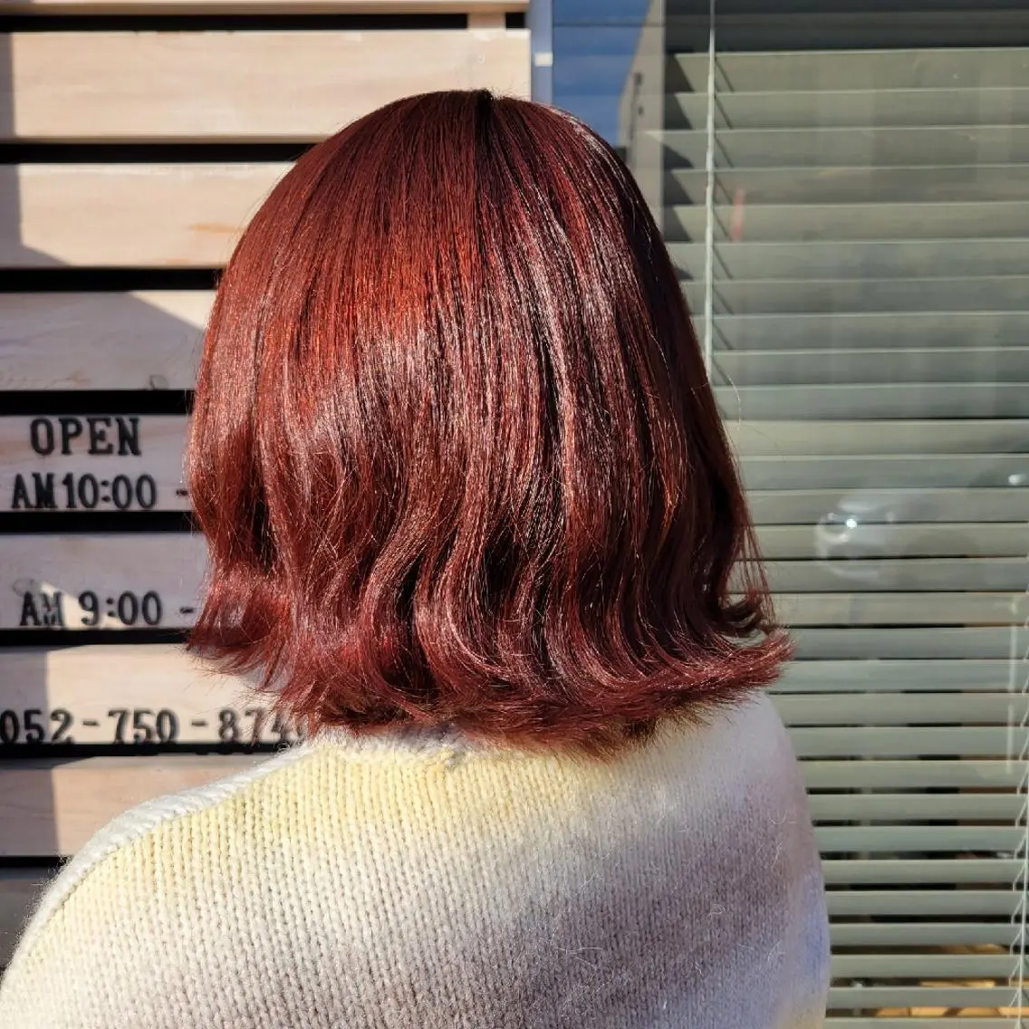 カラー な ほのヘアスタイル