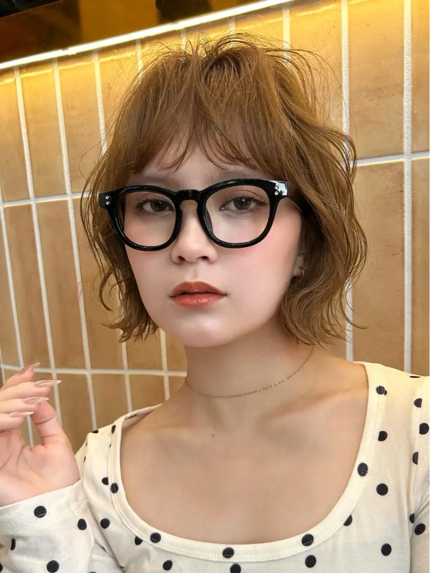 【ミニモ限定‼️】💖パーマ🌀+カット✂️ナノスチームトリートメント付き🫧✨の写真