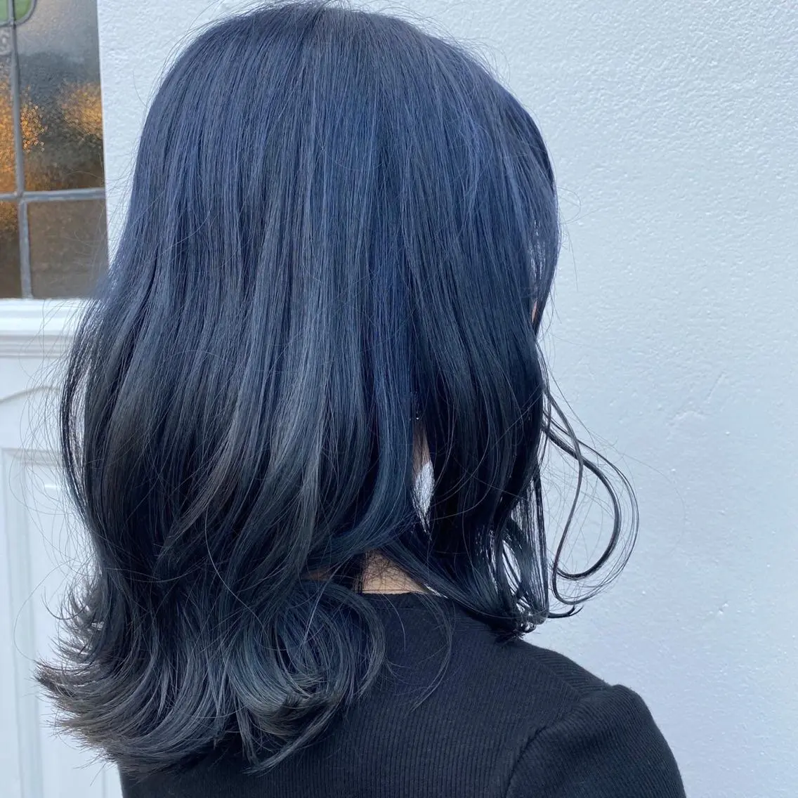 セミロング カット ヘアカラー h a k u 大倉 卓人のヘアスタイル