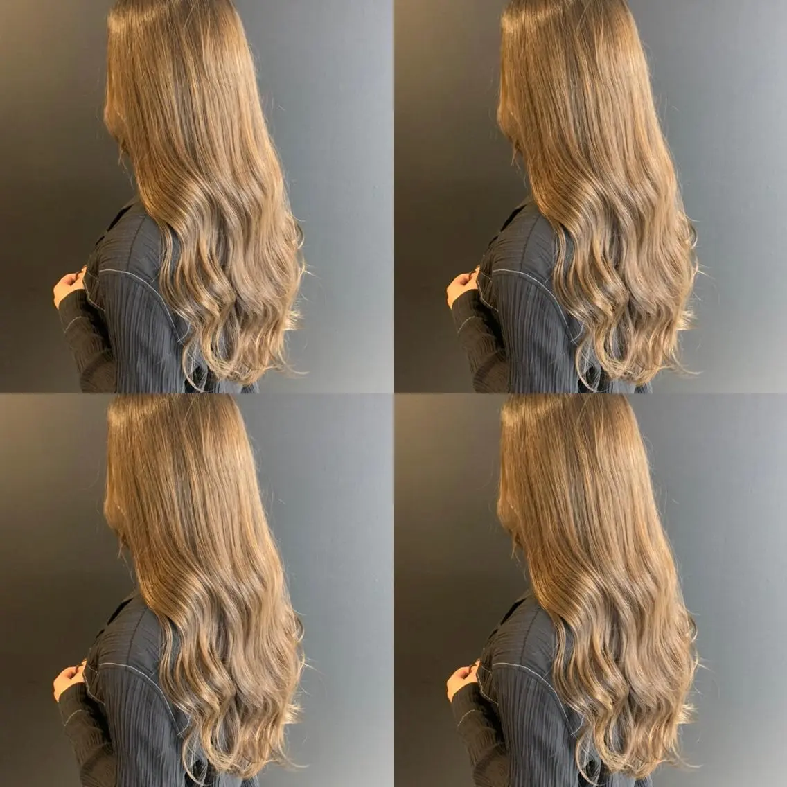 ロング カラー ブラウンカラー オリーブブラウン カット ヘアカラー トリートメント ✨レイヤー/髪質改善 /縮毛矯正✨ナカムラのヘアスタイル