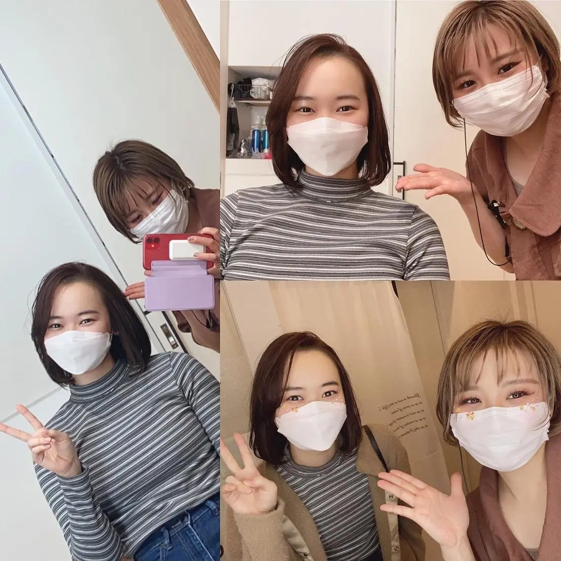 ショート カラー メンズ キッズ ショートボブ 子どものヘアアレンジ メンズショート ボブ ショートヘア ✂︎ショート、ボブ、 レイヤー🩵YUMIのヘアスタイル