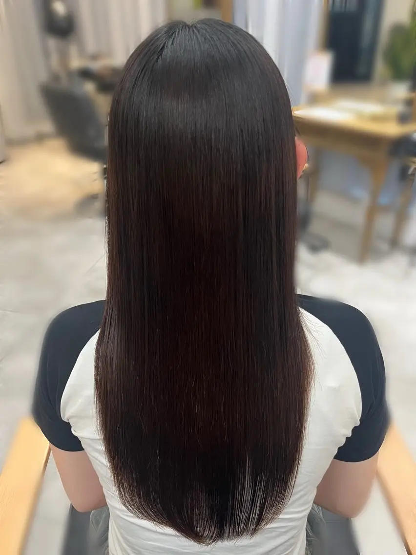 縮毛矯正（クオライン）＋1stepトリートメントの写真