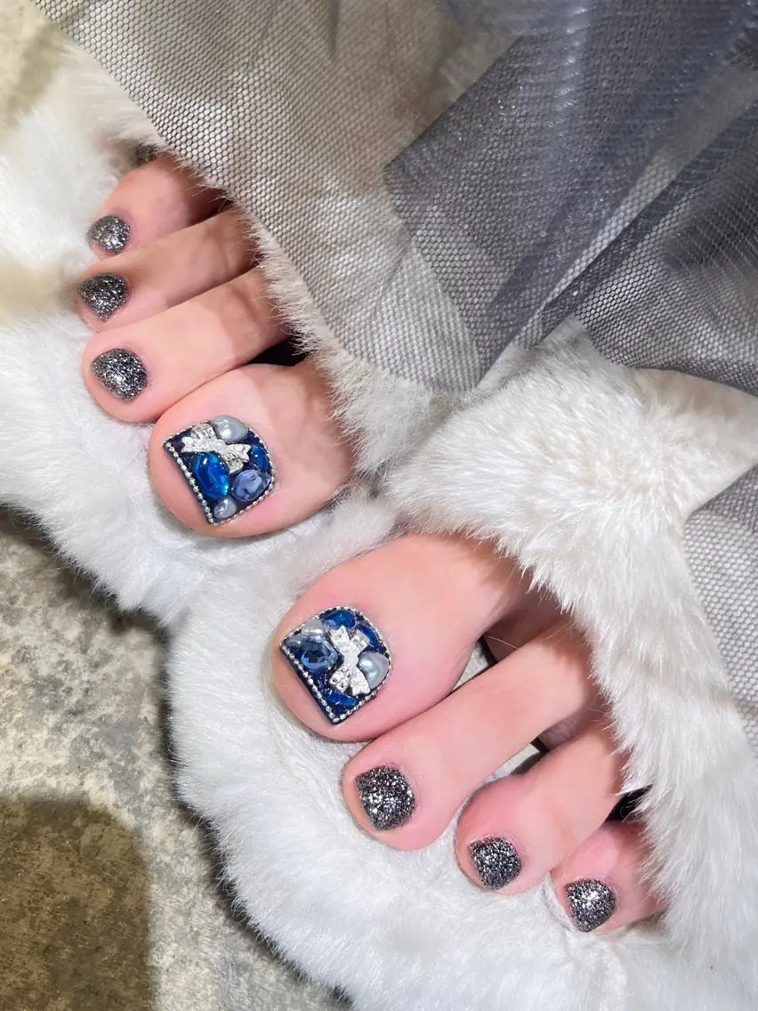 【 foot nail 】 やり放題の写真