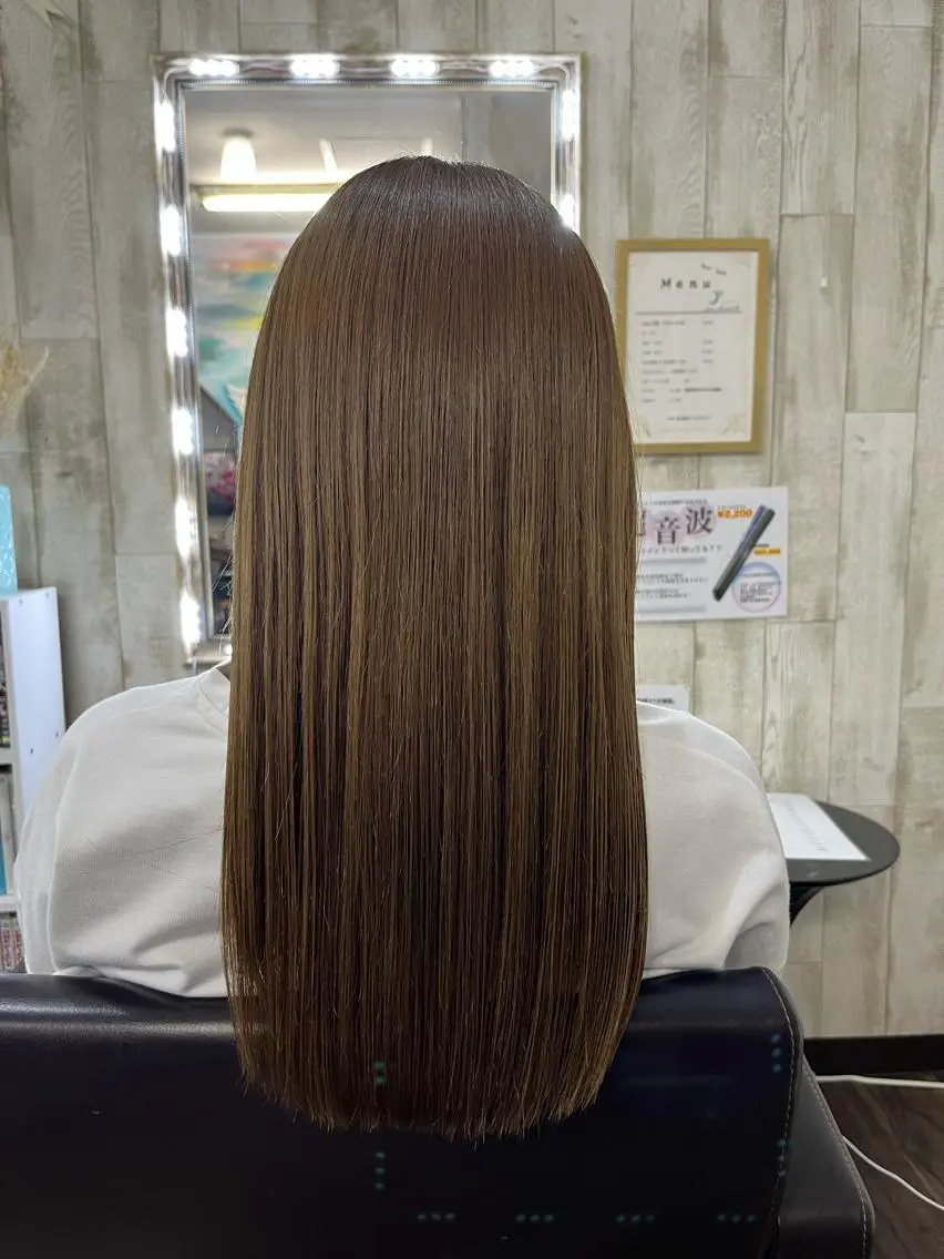 ✨平日限定✨縮毛矯正+カット+3stepトリートメントの写真