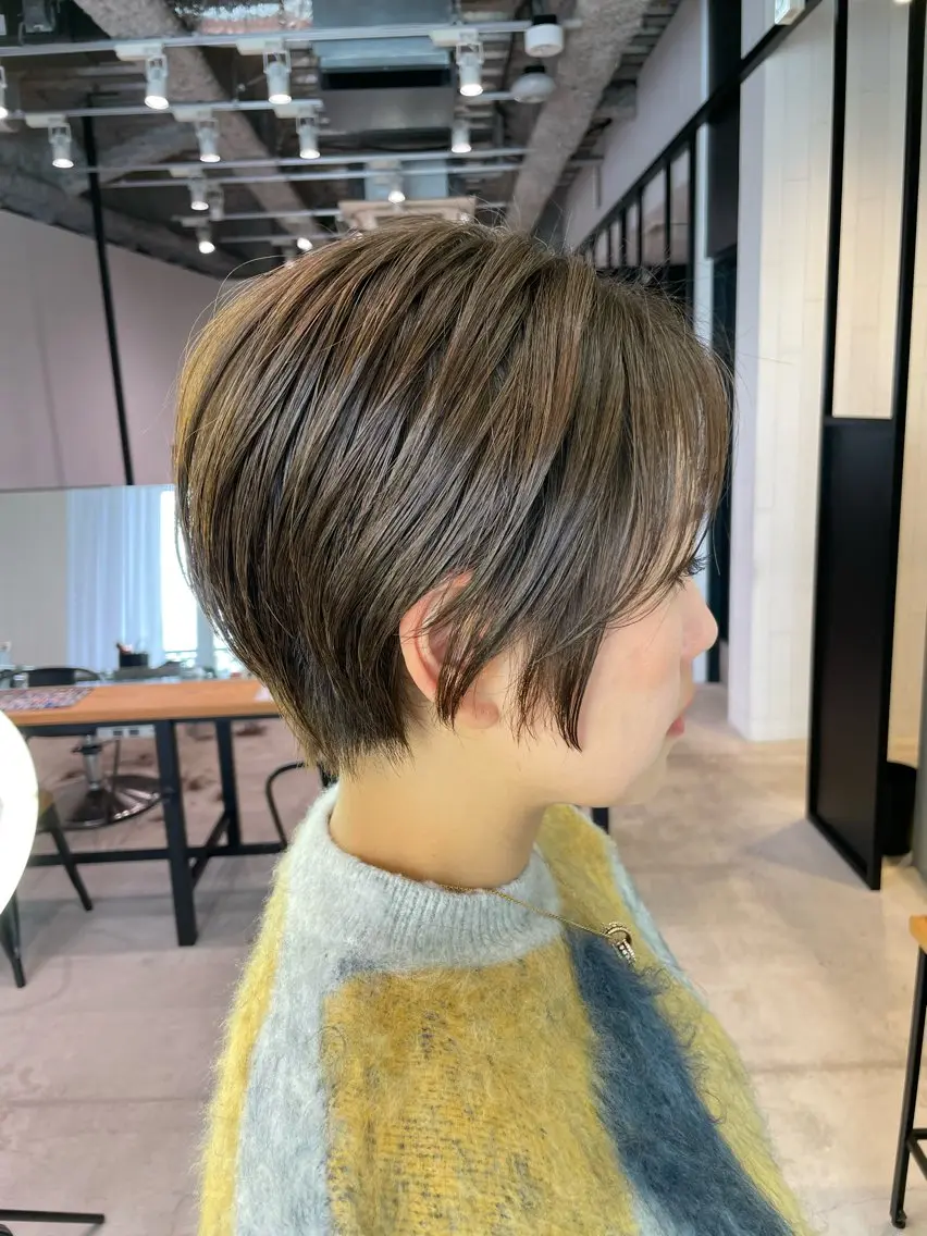 ショート 箕浦 詢平のヘアスタイル