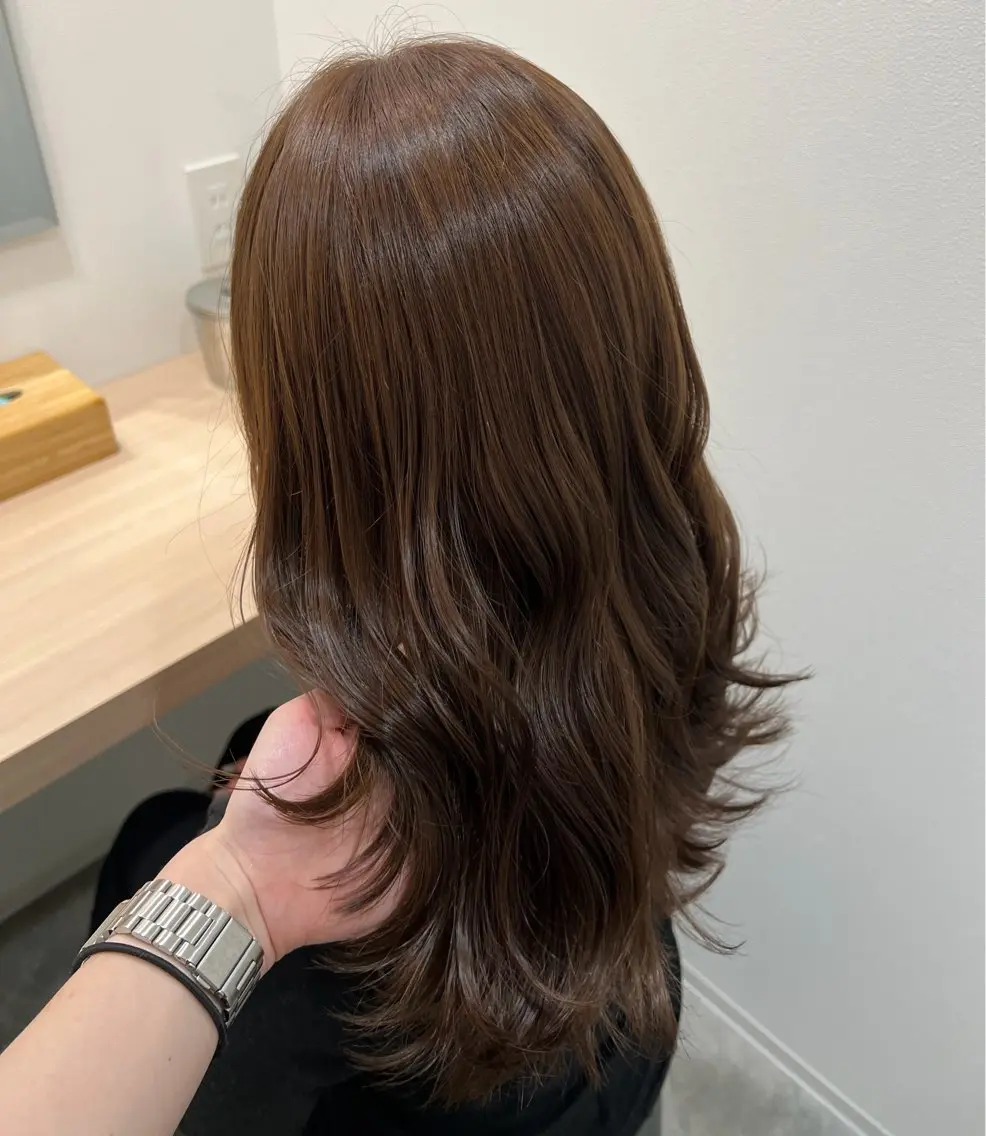 【人気No. 1💖】カット+ダメージレスカラー+トリートメント¥11000の写真