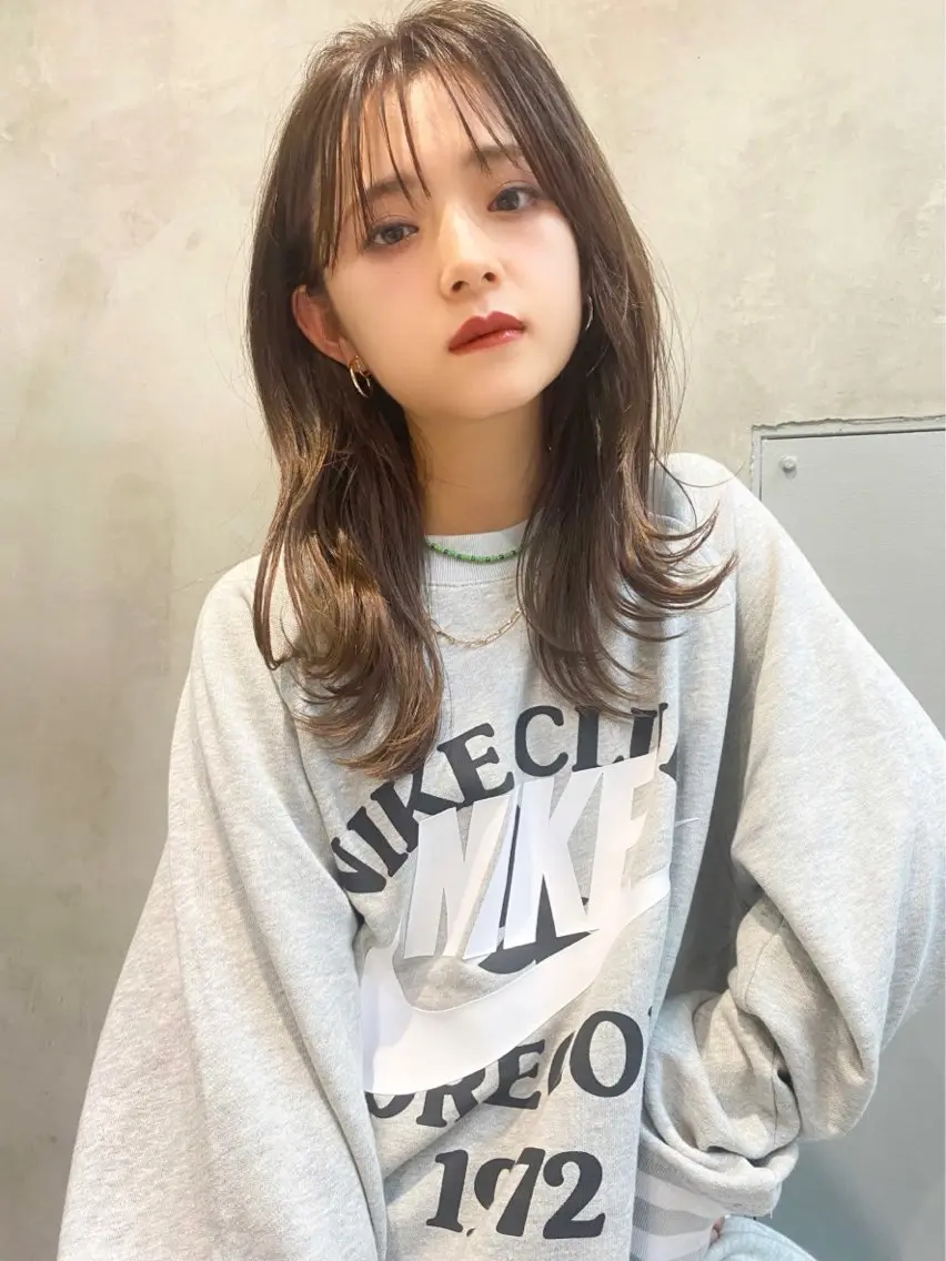 ロング カラー カット 🧡カラー特化💜 鈴木凱人🤍のヘアスタイル