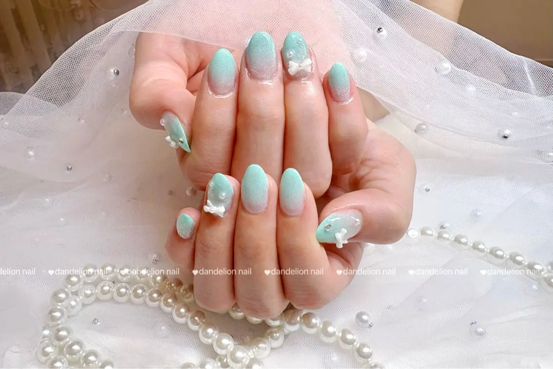 ネイル 持ち込み ワンホンネイル ハンドネイル dandelion nail北千住のネイルデザイン