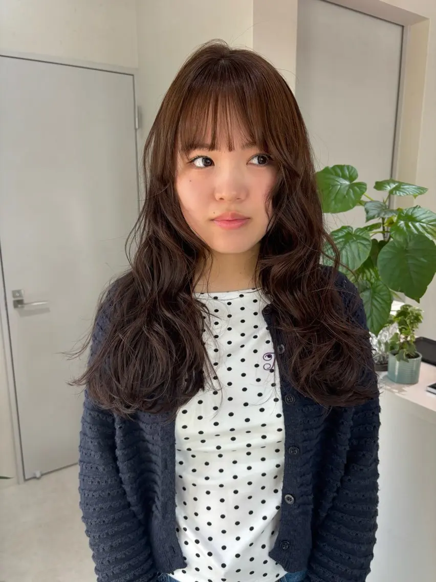 ロング ヘアカラー トリートメント miyu /nenのヘアスタイル