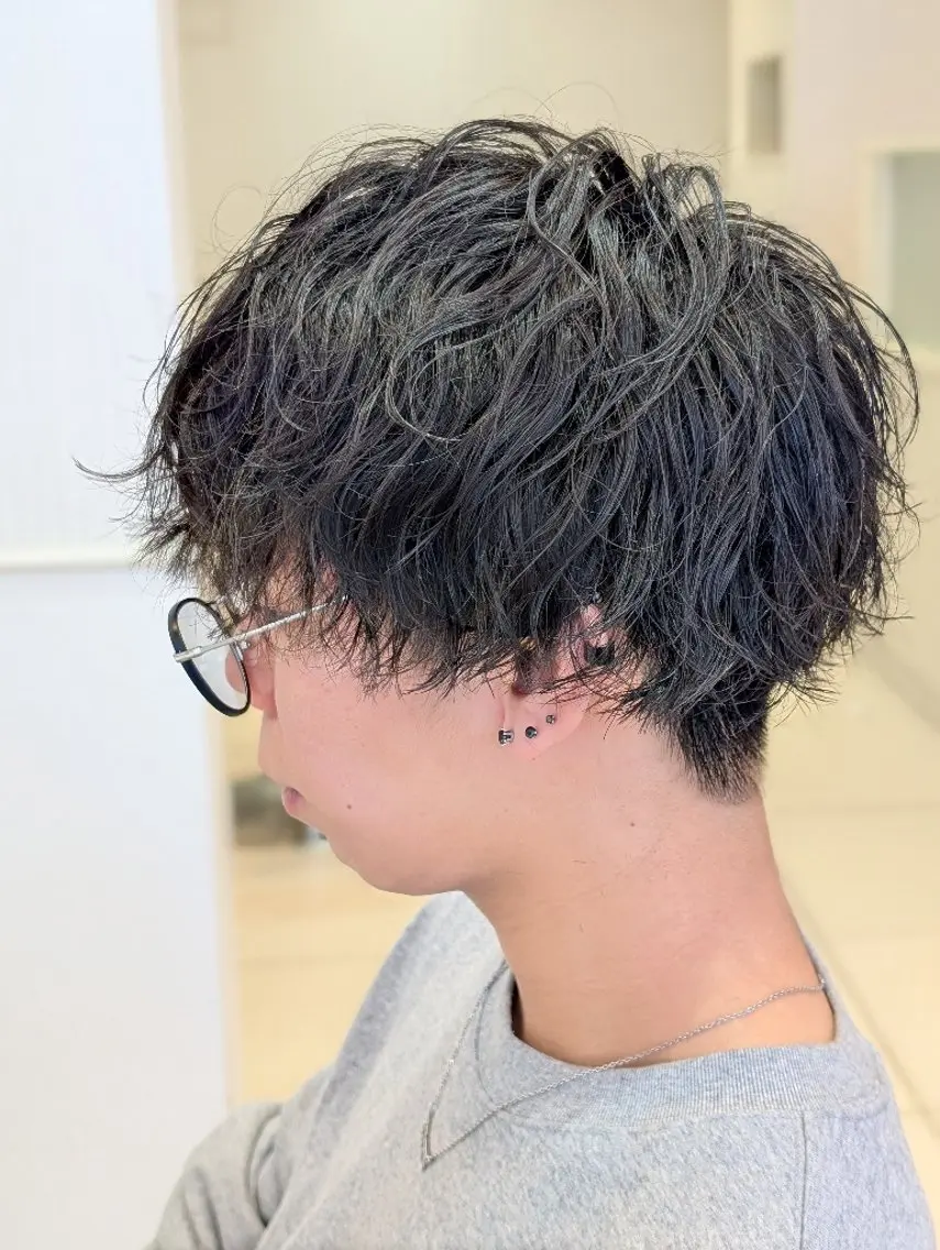 【絶対に格好良くします】🔥カット+ソフトツイストパーマ🔥の写真
