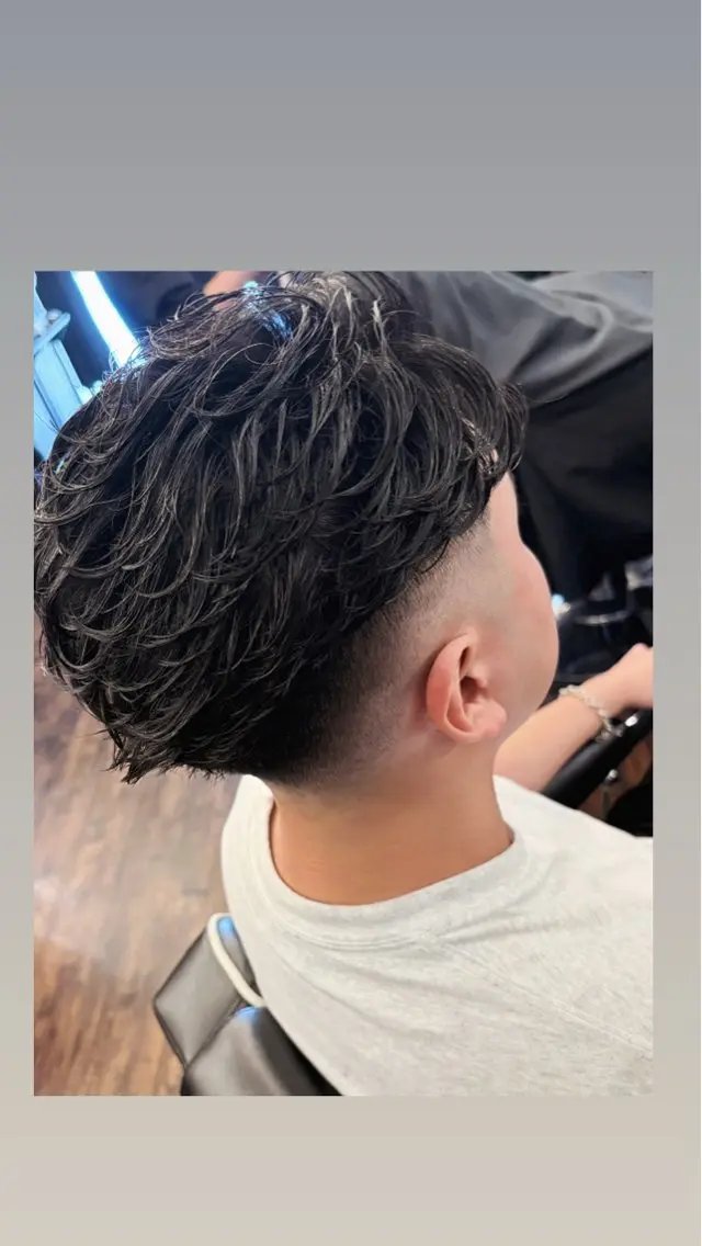 ショート パーマ 大塚 将吾のヘアスタイル