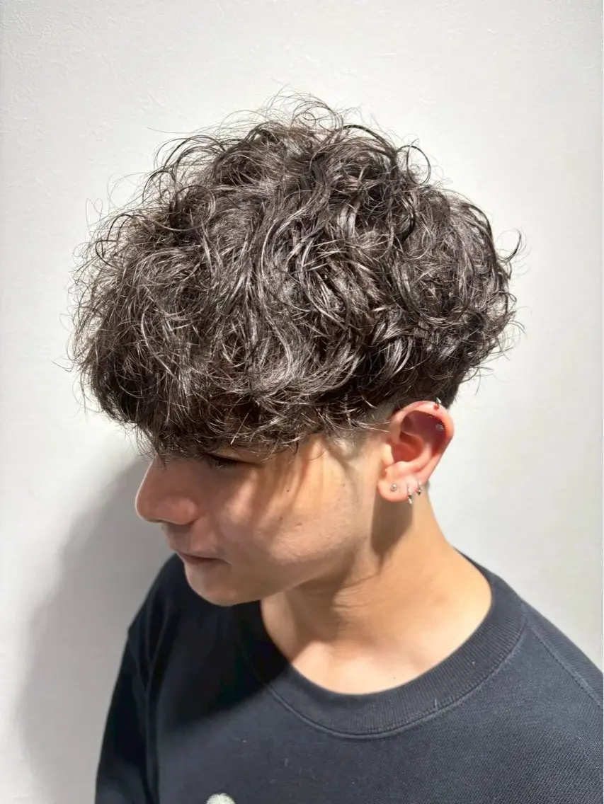 パーマ メンズ ツイストスパイラル /👾 Harukiのヘアスタイル
