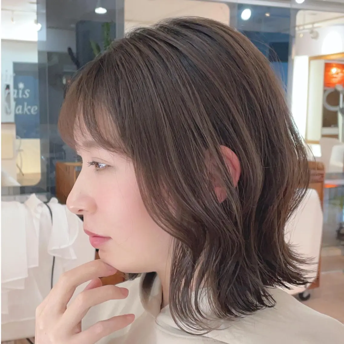 ミディアム 💎桑原勇志/ ショート/ハイトーンのヘアスタイル