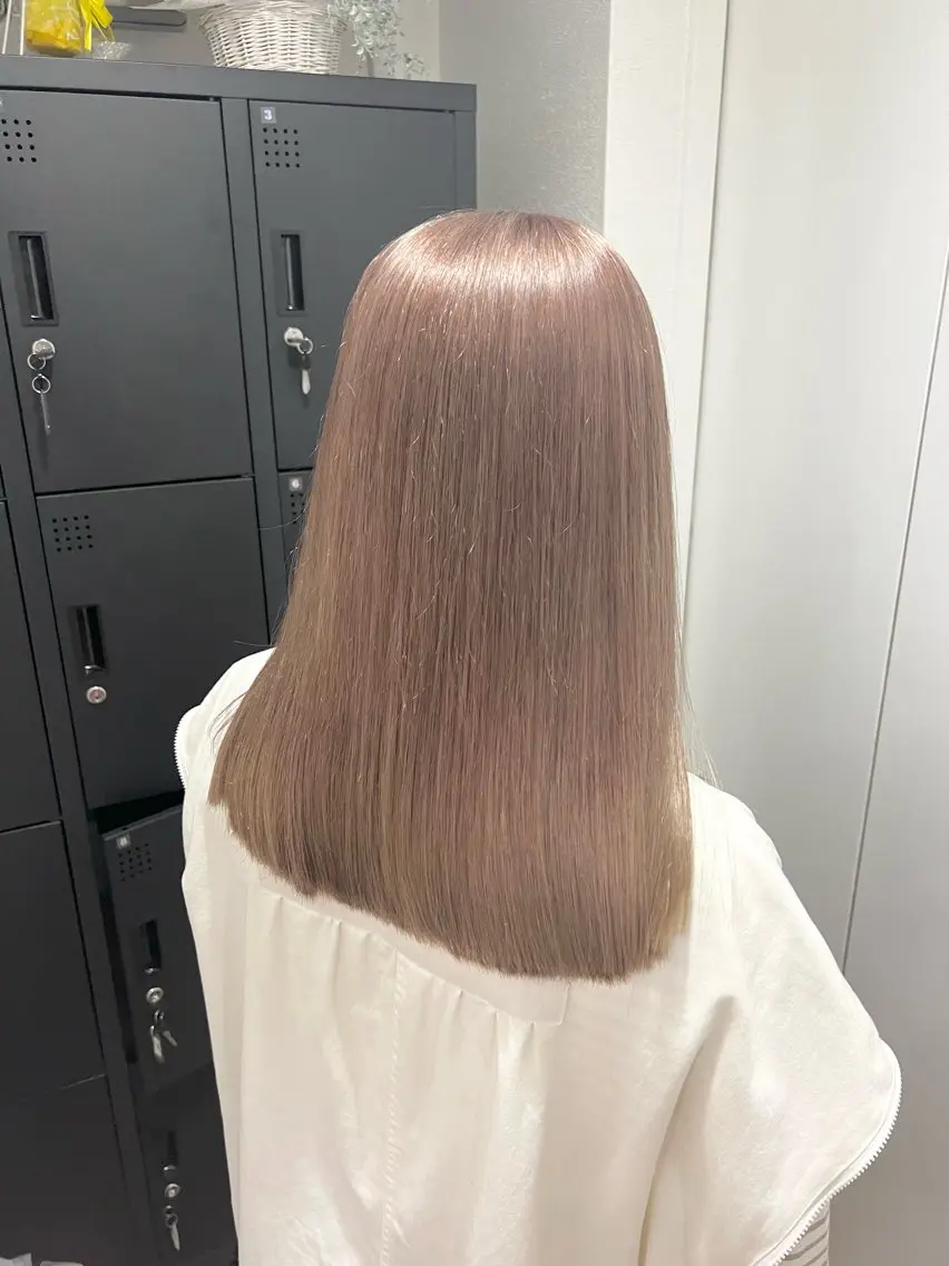 ロング カラー ブリーチ ハイトーン 特化🌈フジタハルキのヘアスタイル