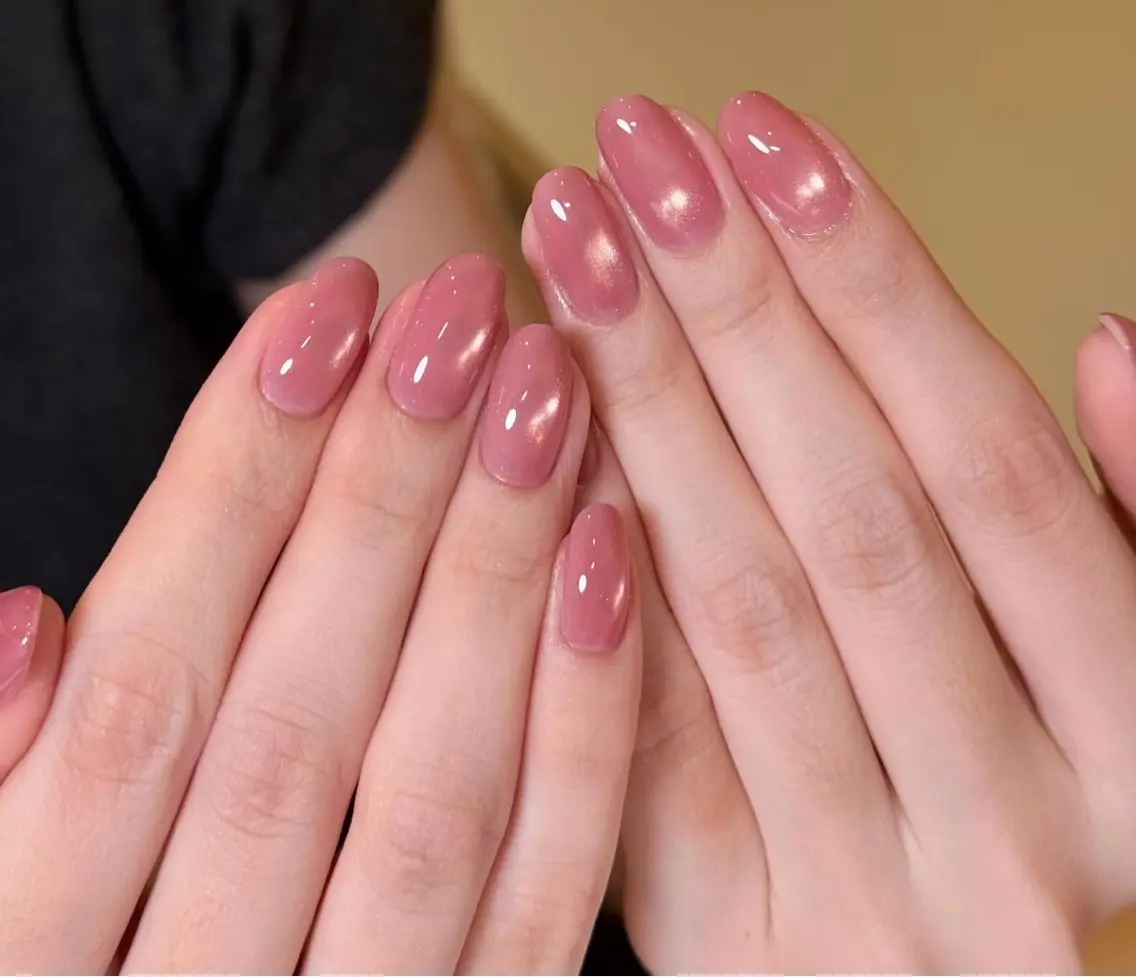 ネイル オーロラネイル 長さ出し フラッシュネイル フラワーネイル フットネイル ハンドネイル 🎀 Ruruのネイルデザイン