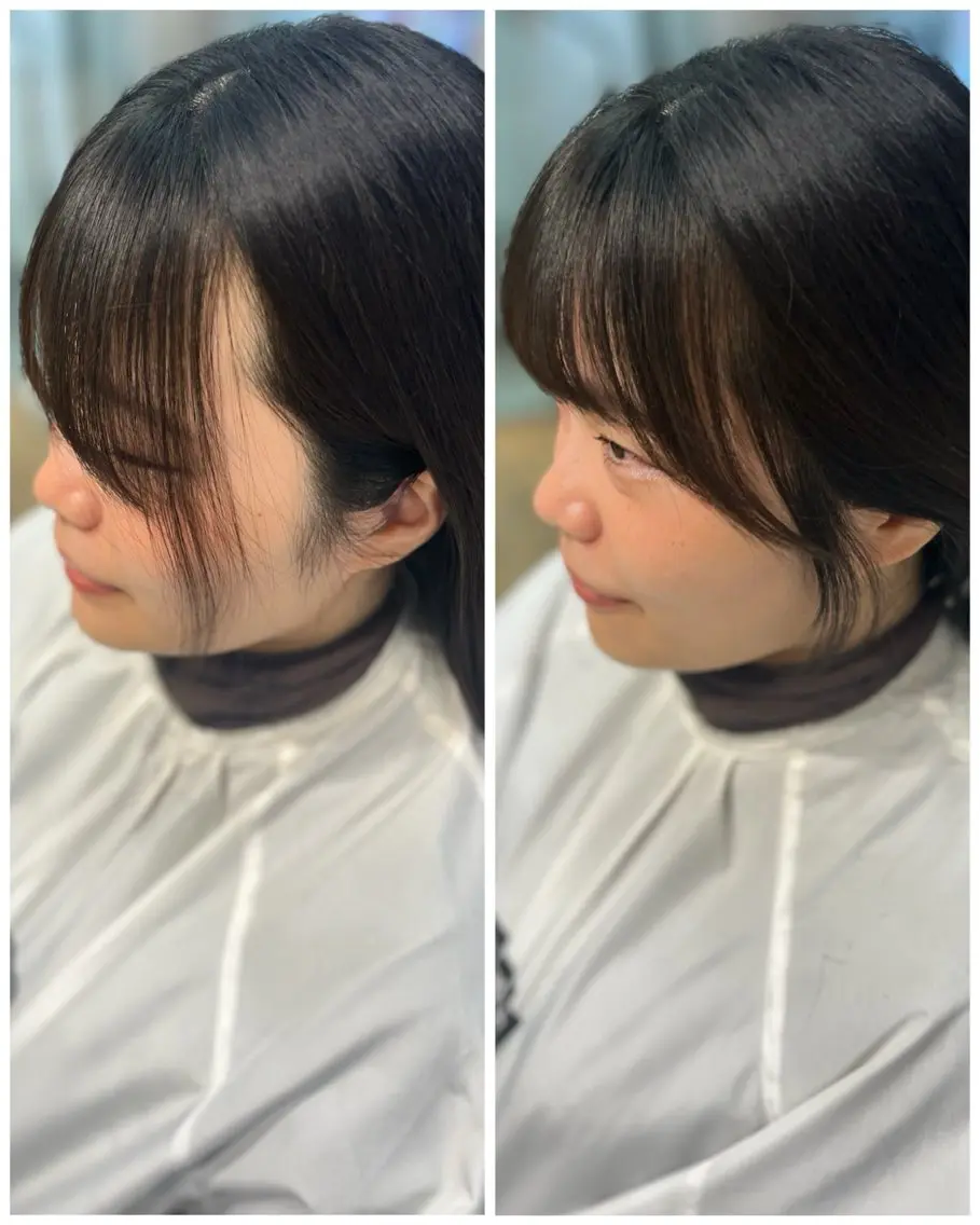 カット 顔まわり🤍小顔 カット🤍みさきのヘアスタイル
