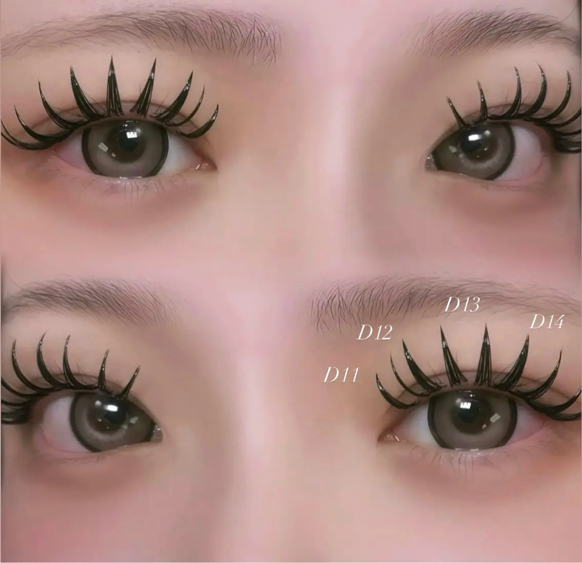 マツエク・マツパ Narumi eyelashesのマツエク・マツパデザイン