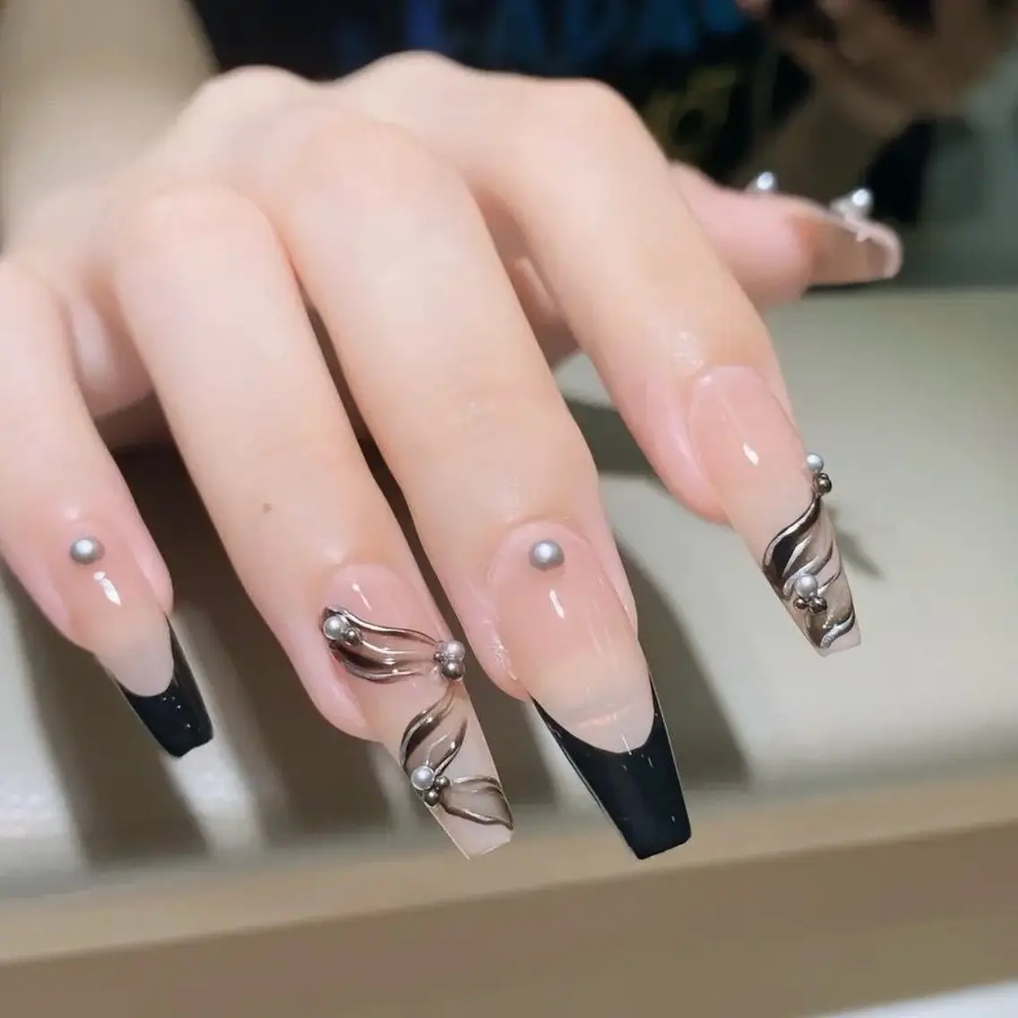 ネイル ハンドネイル ゆき このネイルデザイン