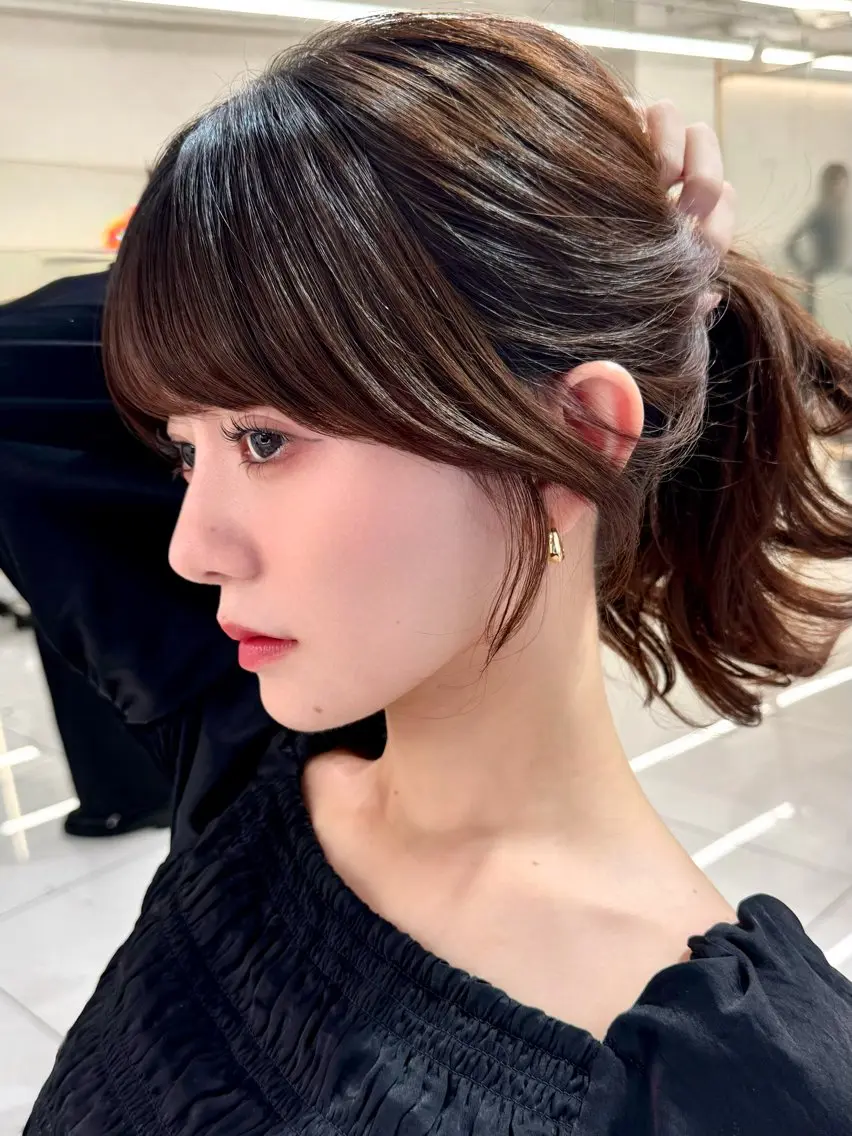 🌙前髪縮毛矯正+前髪カット🌙の写真