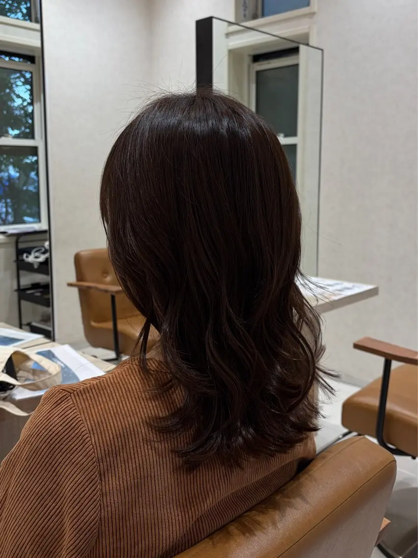 トリートメント ヘッドスパ ⭐️うる艶カラー 募集　まゆ⭐️のヘアスタイル