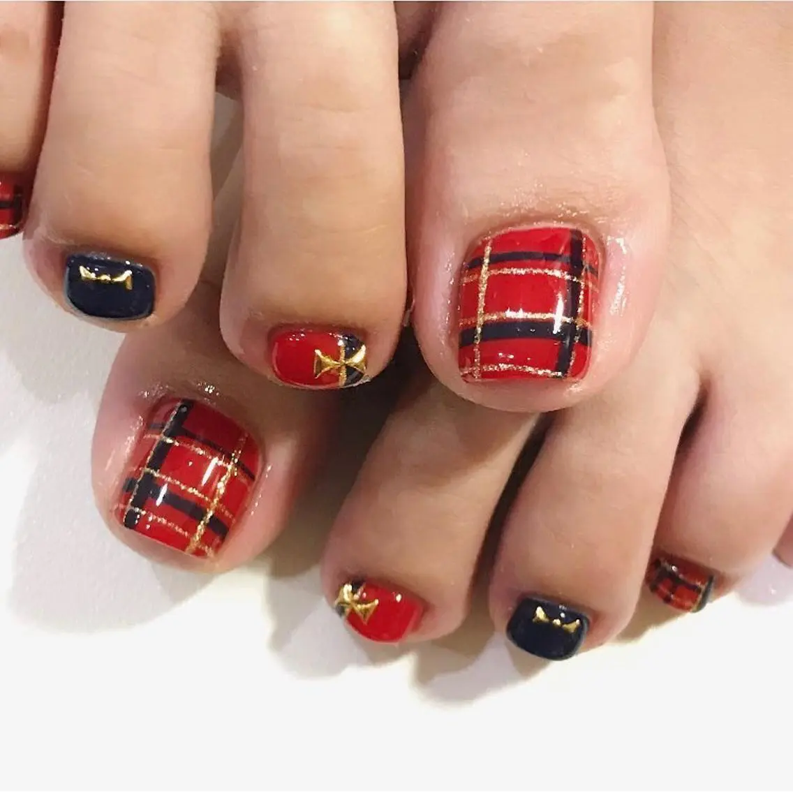 ネイル 渋谷／チップ長さ出し 👑アプレgel-xのネイルデザイン