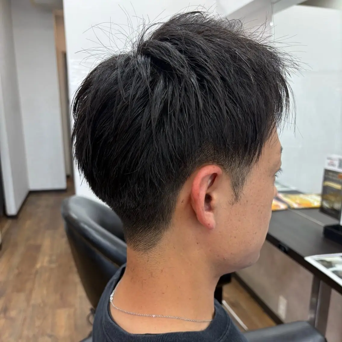 ショート メンズ monde 西田店のヘアスタイル
