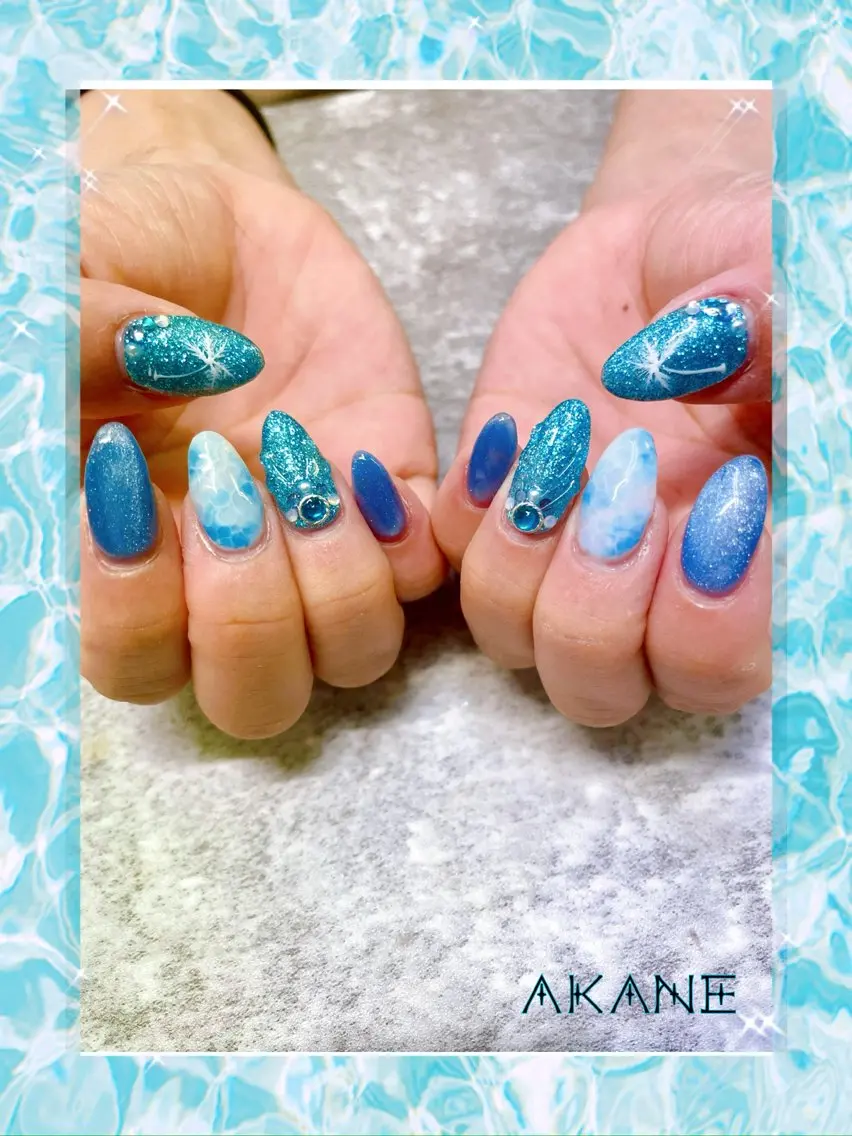 ネイル Angeli⭐︎ AKANEのネイルデザイン