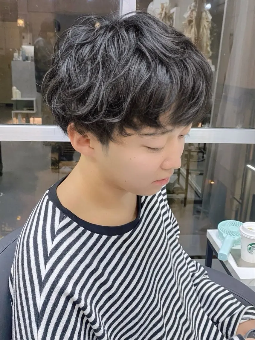 パーマ メンズ メンズパーマ XELM高崎 🤍Kyokaのヘアスタイル