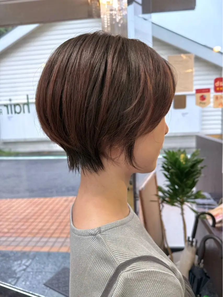 ショート ショートヘア カット 🦋ショートカット モデル紀輔🦋‪のヘアスタイル