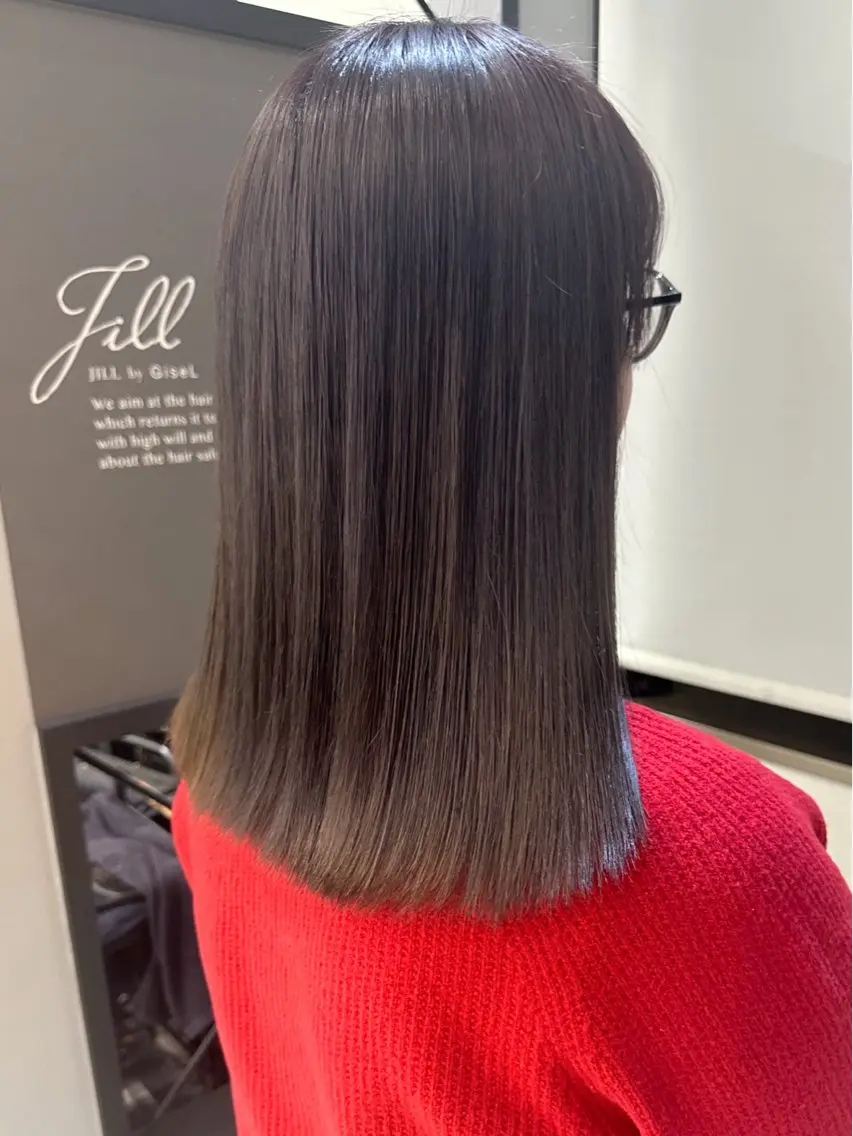 ミディアム カラー 🎀透明感 カラーHiROEのヘアスタイル